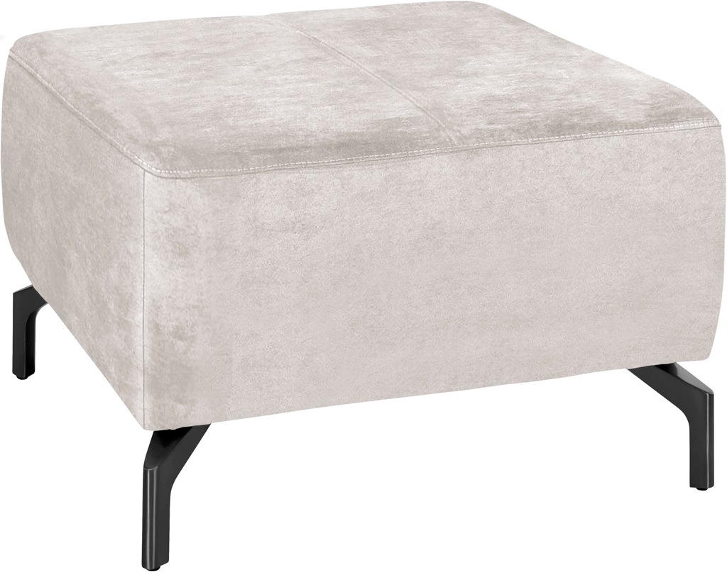 sit&more Hocker "Gizeh", Fußhöhe 15 cm, wahlweise in 2 unterschiedlichen Fu günstig online kaufen