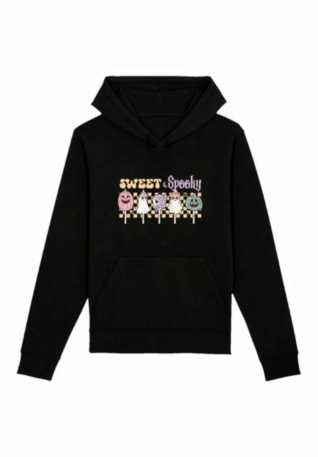 F4NT4STIC Kapuzenpullover Retro Halloween Sweet & Spooky Premium Qualität günstig online kaufen