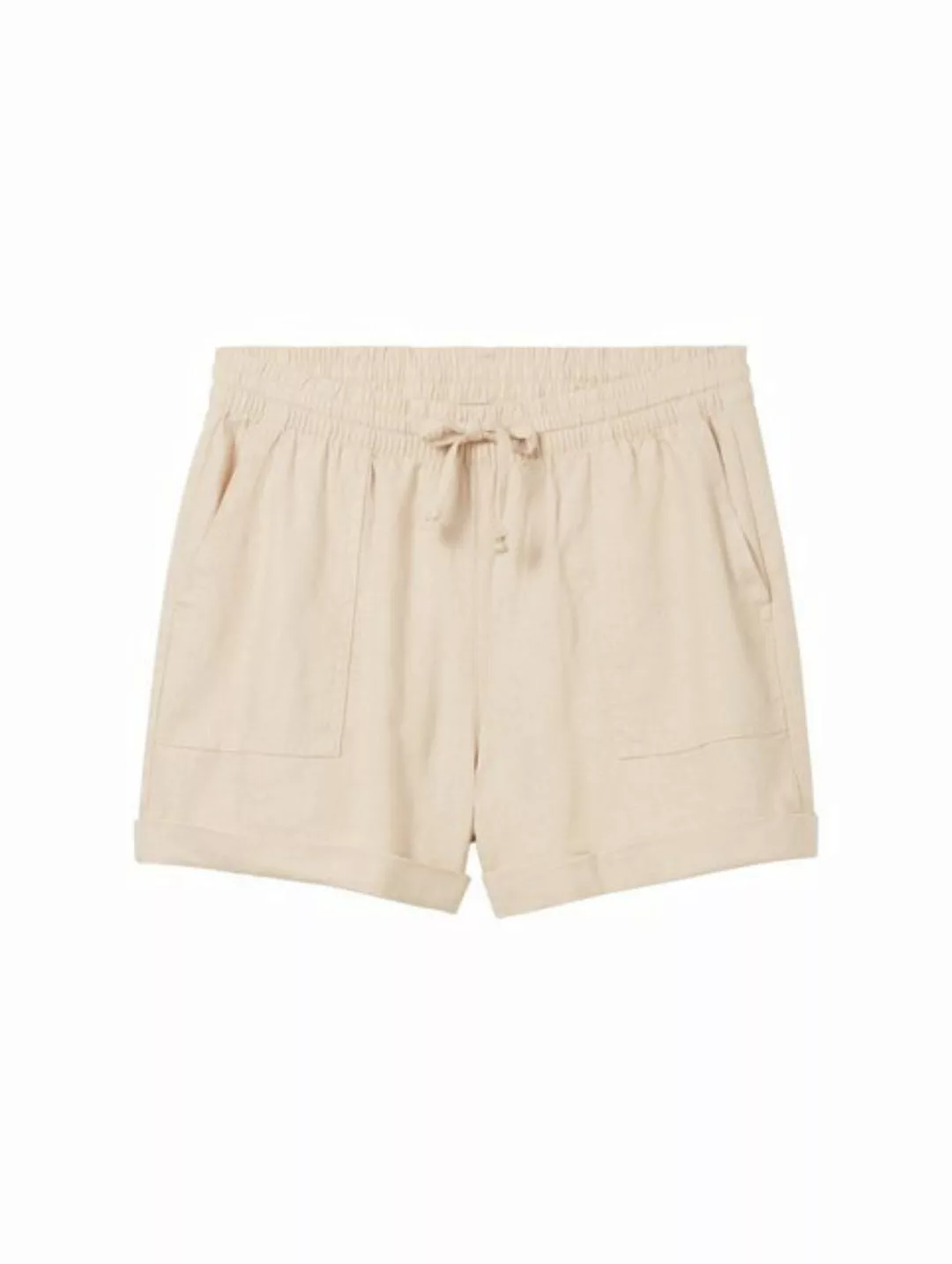 TOM TAILOR Denim Shorts Shorts mit Leinen günstig online kaufen