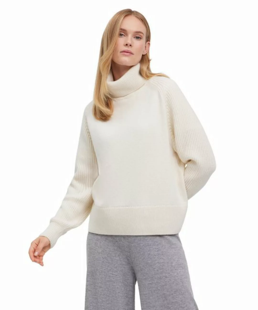 FALKE Strickpullover aus Merinowolle und weichem Kaschmir günstig online kaufen