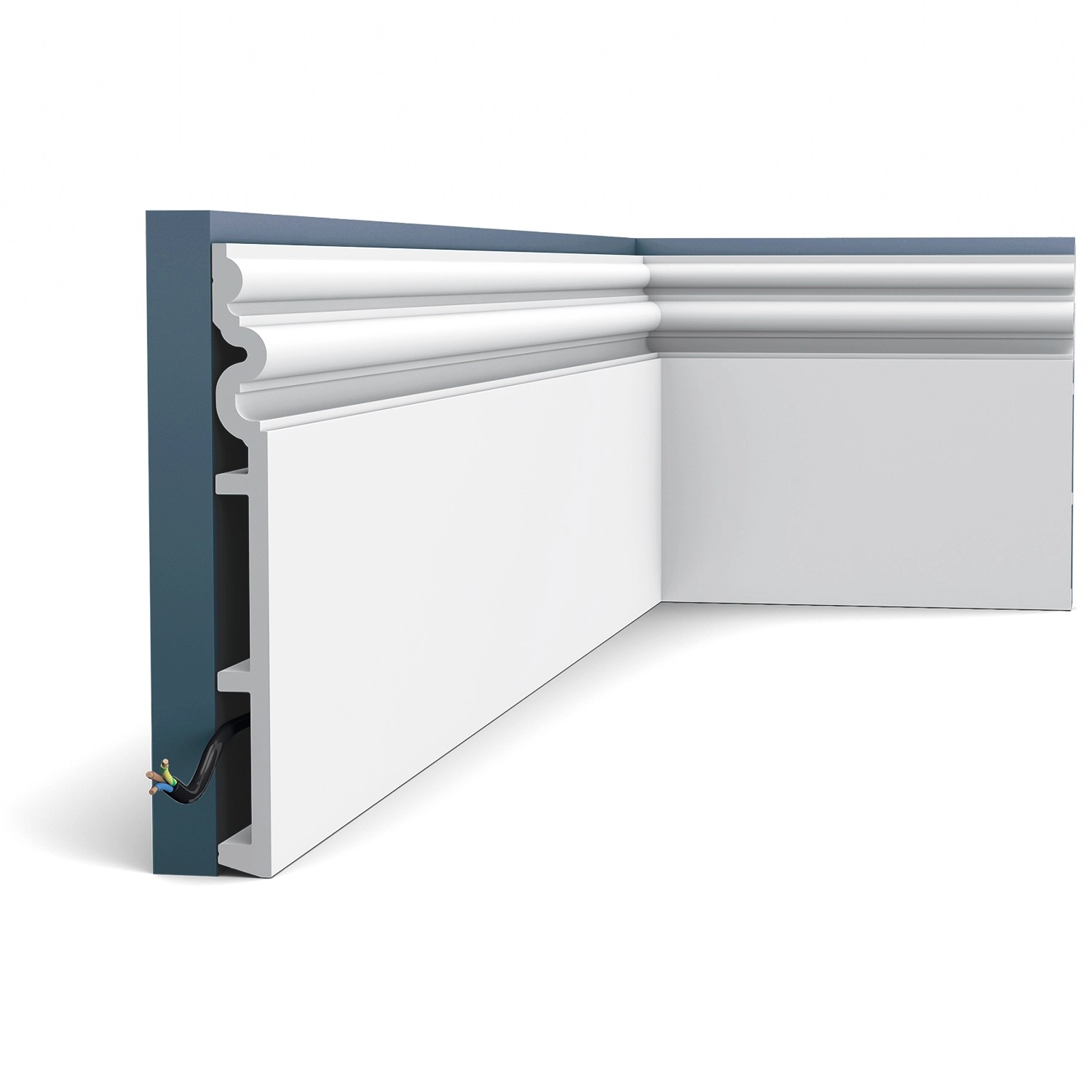 ORAC DECOR SX193 LUXXUS AUTOIRE Sockelleiste Zierleiste Stuckleiste 2 m 200 günstig online kaufen