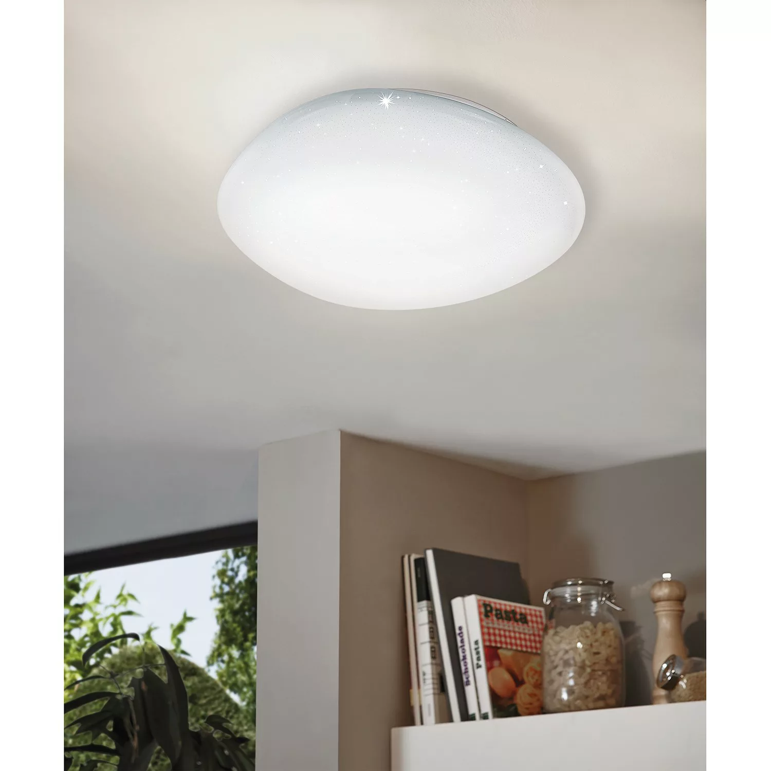 home24 LED-Deckenleuchte Sileras günstig online kaufen