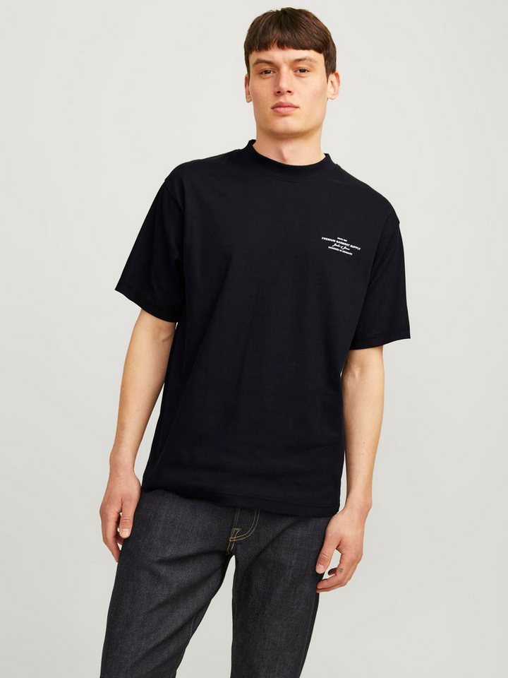 Jack & Jones Rundhalsshirt JPRBLACHAD BRANDING SS CREW NECK TEE SN günstig online kaufen