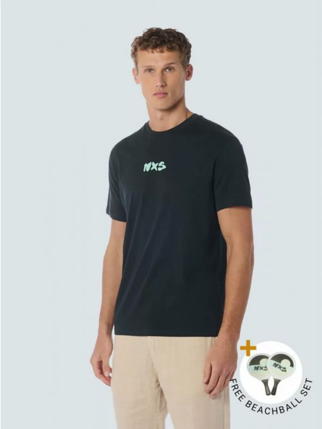 NO EXCESS T-Shirt T-Shirt Crewneck Print günstig online kaufen
