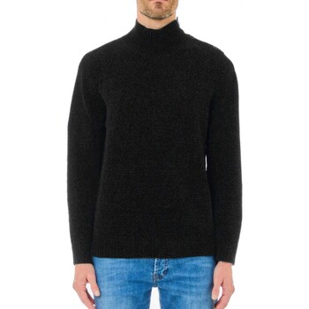 Liu Jo  Pullover Schwarzer Chenille-Rollkragenpullover günstig online kaufen