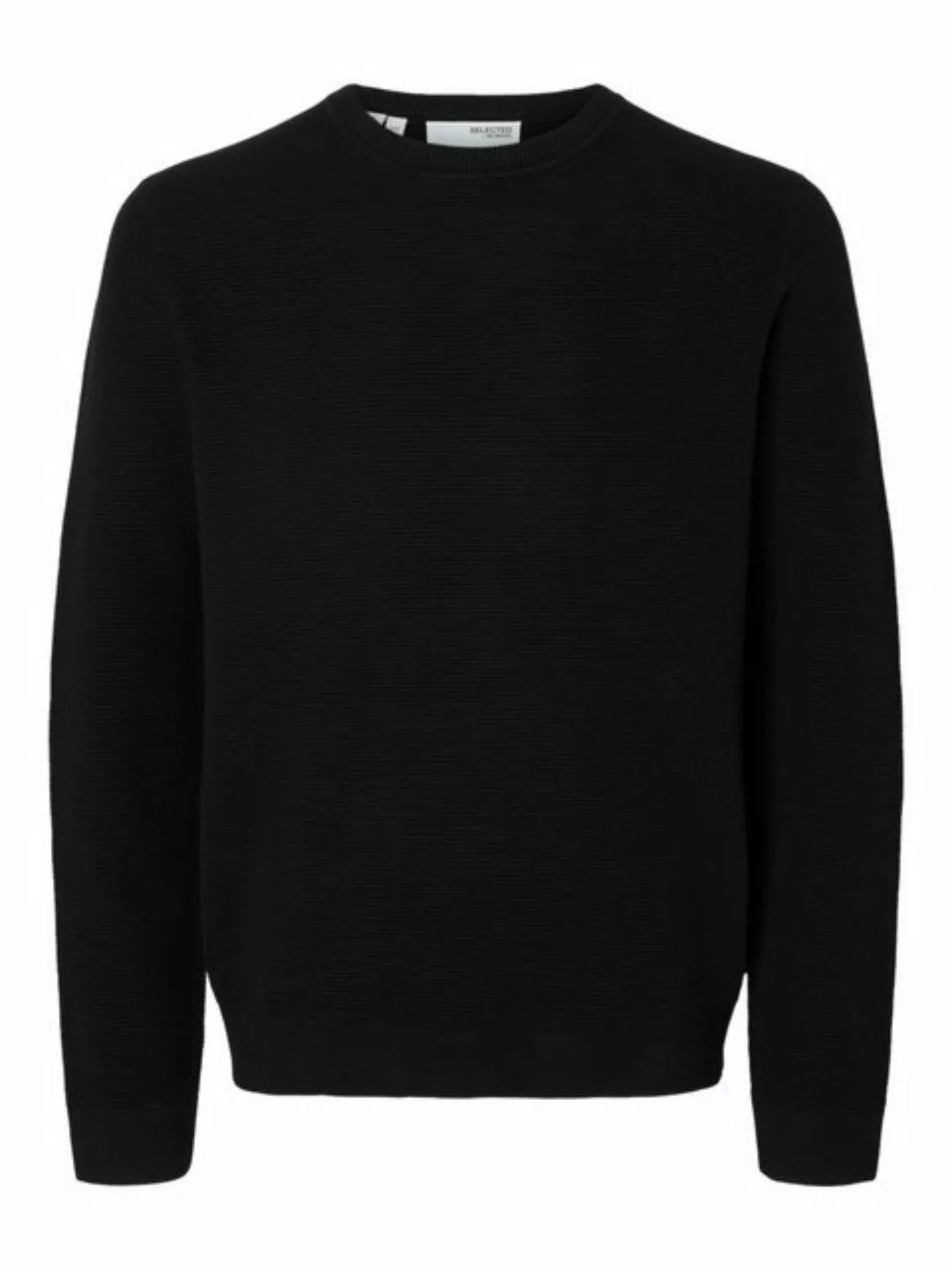 SELECTED HOMME Strickpullover SLHROSS LS KNIT STRUCTURE CREW NECK NOOS günstig online kaufen