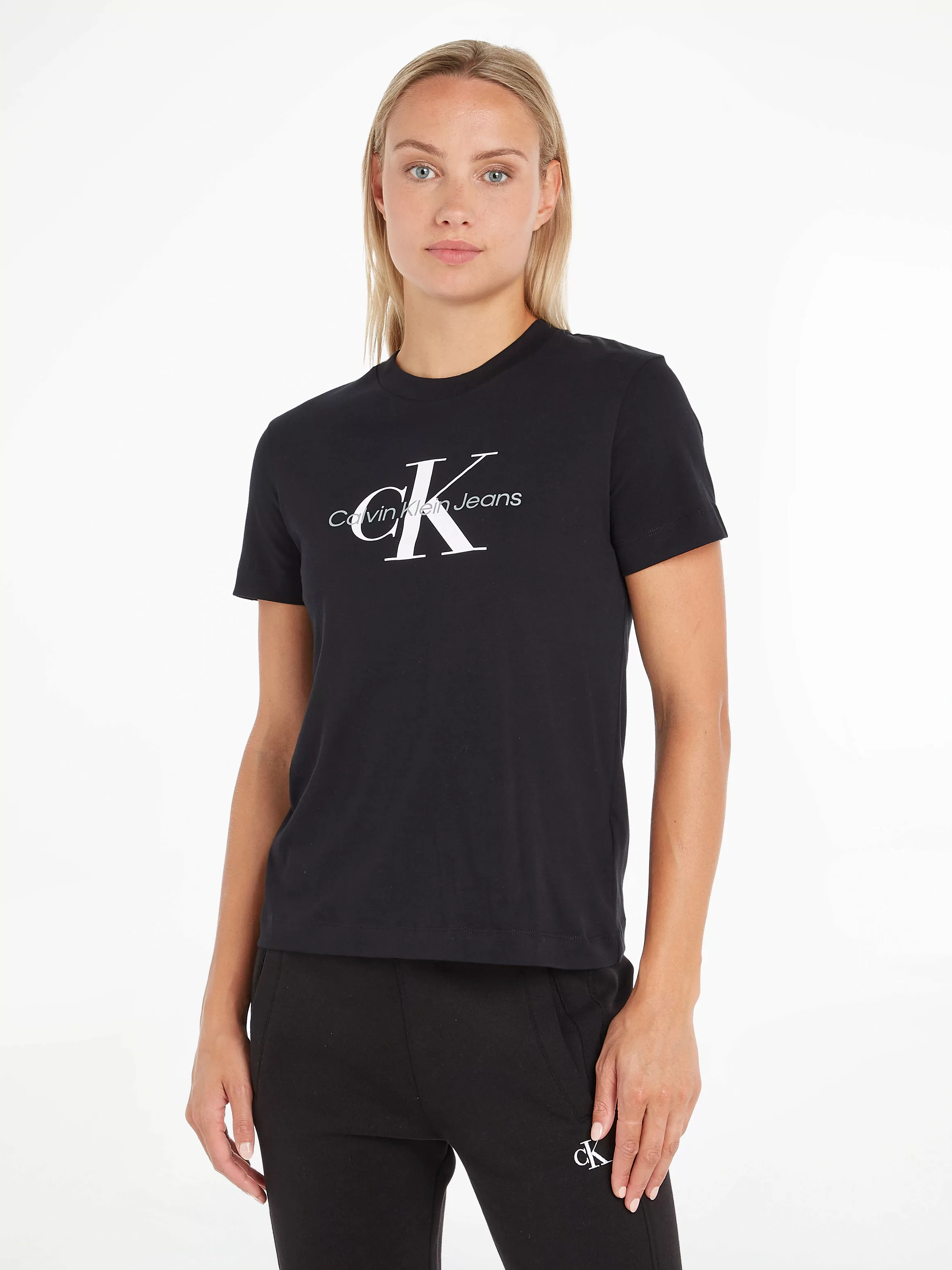 Calvin Klein Jeans Rundhalsshirt "CORE MONOGRAM REGULAR TEE", (1 tlg.) günstig online kaufen