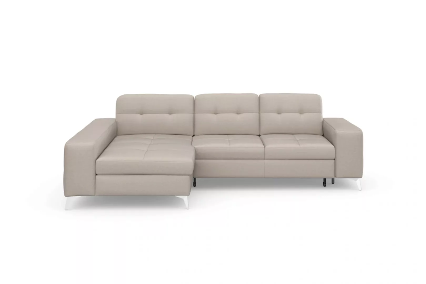 sit&more Ecksofa "Baviene L-Form", inklusive Sitztiefenverstellung und Fede günstig online kaufen