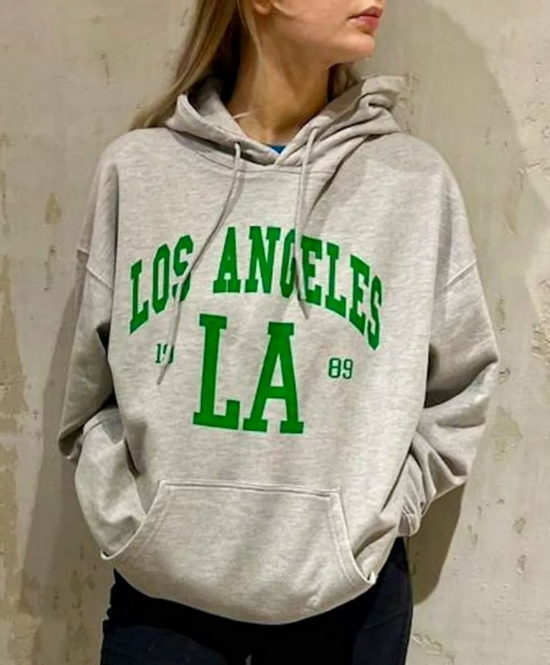 Worldclassca Hoodie Worldclassca Oversized Hoodie LA Kapuzenpullover Washed günstig online kaufen