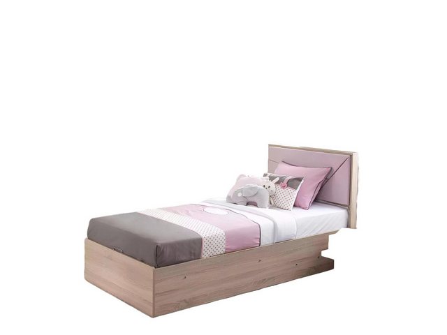 JVmoebel Kinderbett Kinderbett Bett Bettrahmen Holz Rosa Kinderzimmer Bettk günstig online kaufen