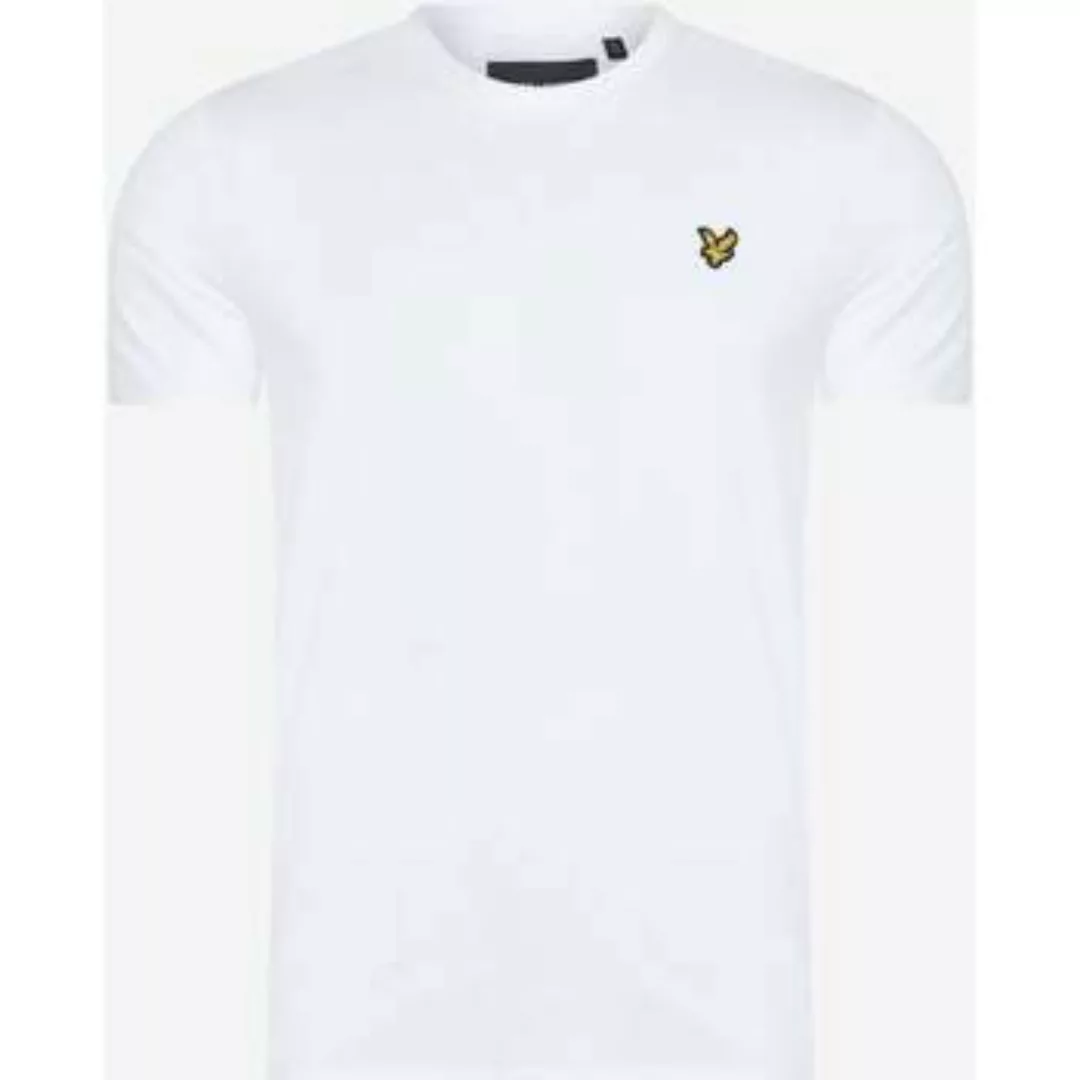 Lyle & Scott  T-Shirts & Poloshirts Schlichtes T-Shirt - weiß günstig online kaufen