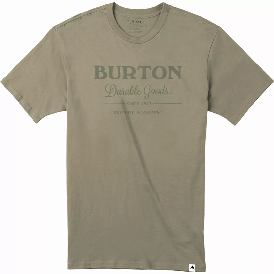 Burton Durable Goods Short Sleeve Herren-Shirt Silver Sage günstig online kaufen