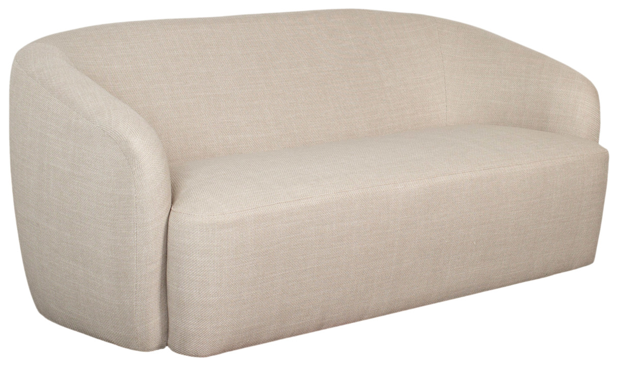 Lounge Sofa Loconia 2,5-Sitzer Beige günstig online kaufen