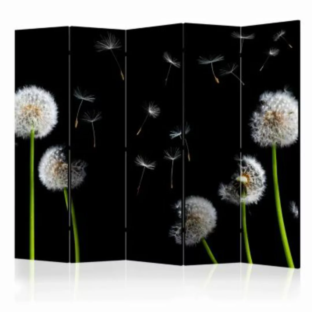 artgeist Paravent Dandelions in the wind II [Room Dividers] mehrfarbig Gr. günstig online kaufen