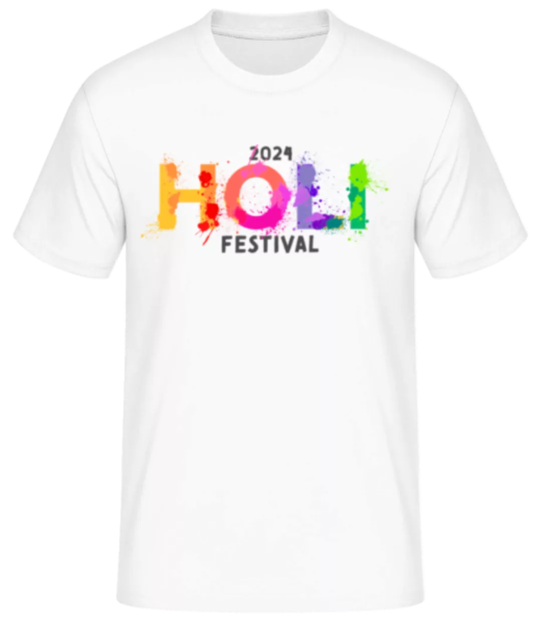 Holi Festival 2024 · Männer Basic T-Shirt günstig online kaufen