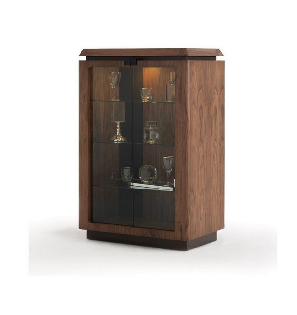 JVmoebel Vitrine Luxus Holz Vitrine Anrichte Design Schränke braun Möbel Sc günstig online kaufen