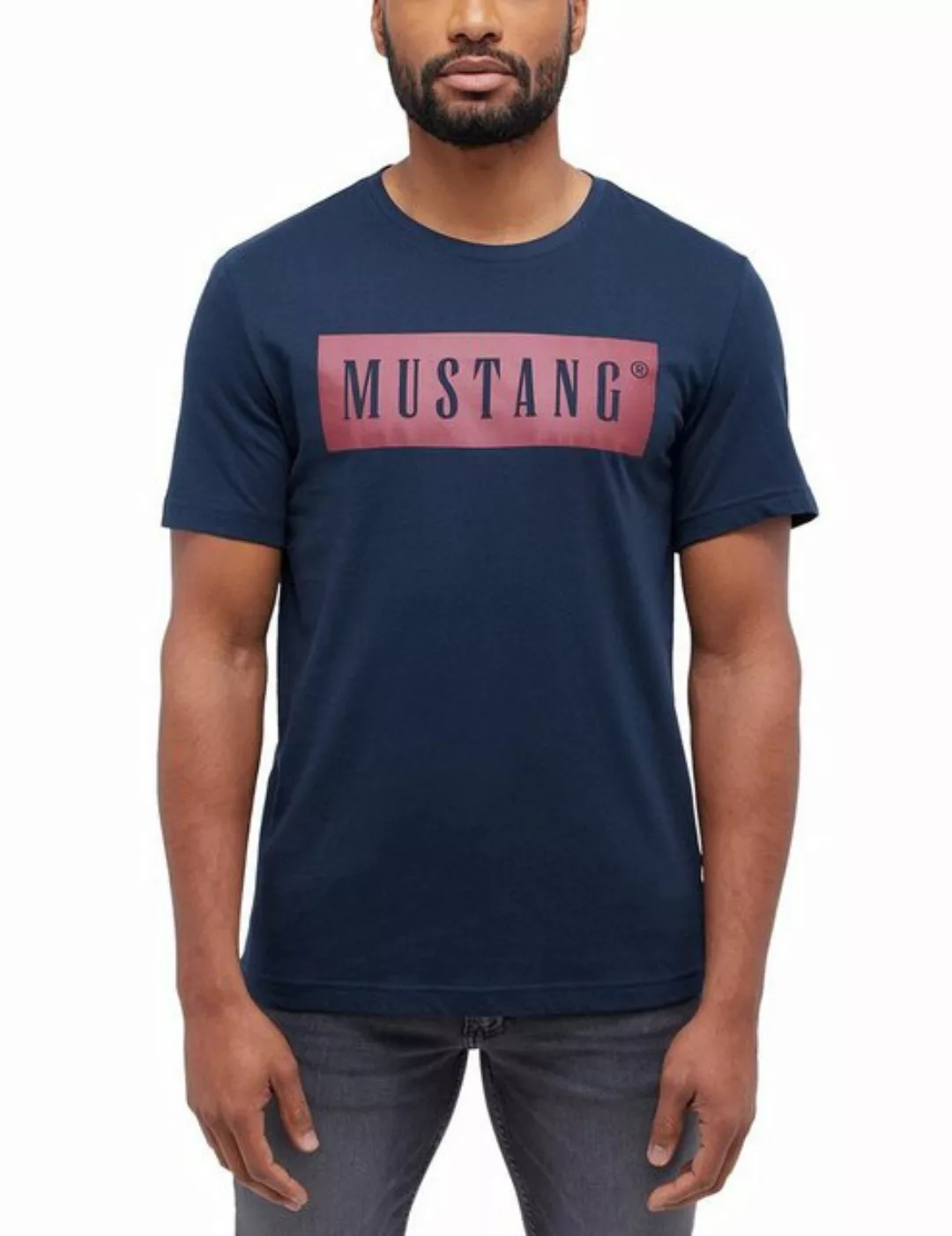 Mustang Herren T-Shirt AUSTIN - Regular Fit günstig online kaufen