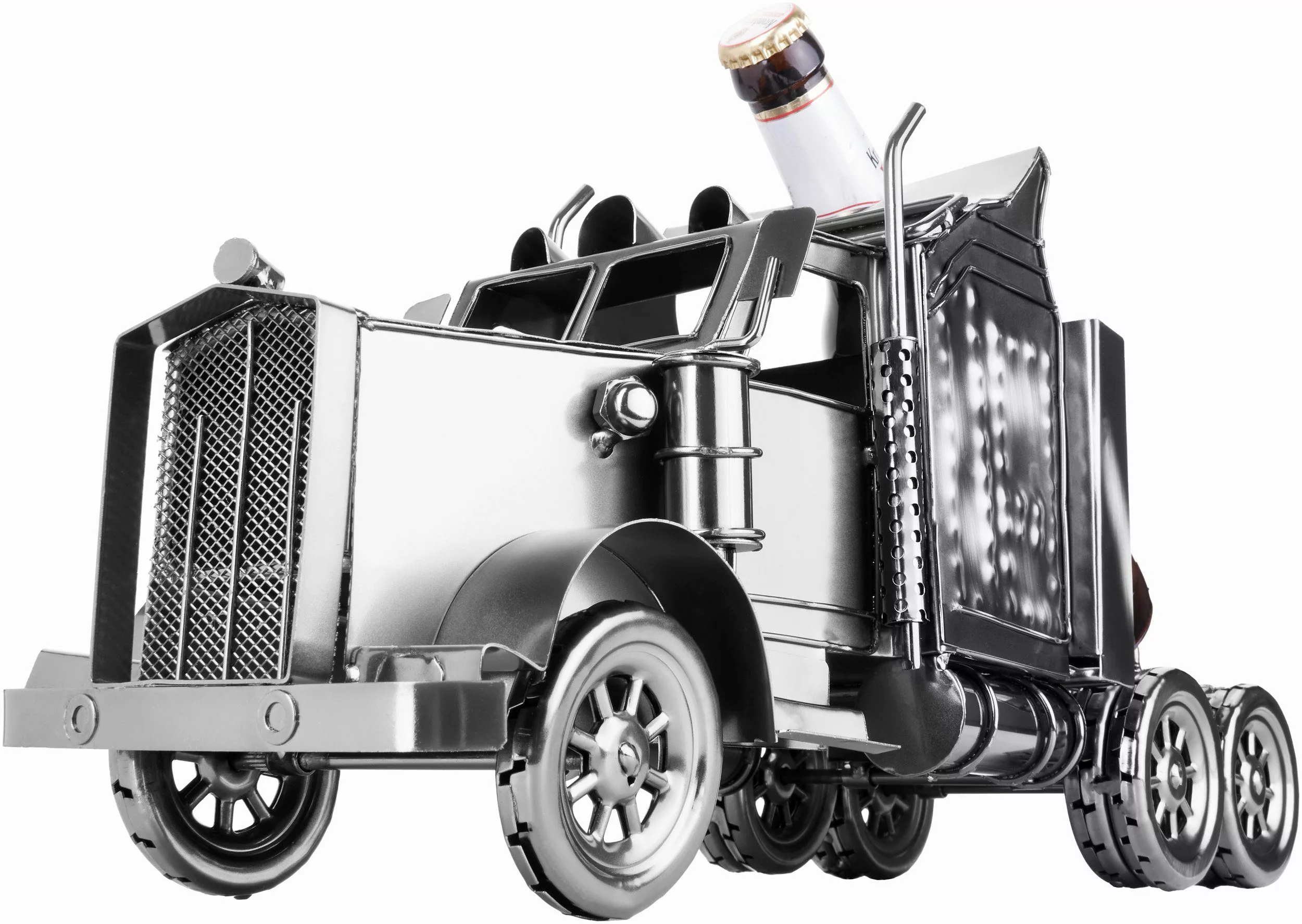 BRUBAKER Weinflaschenhalter Truck, (Bierflaschenhalter für Trucker günstig online kaufen