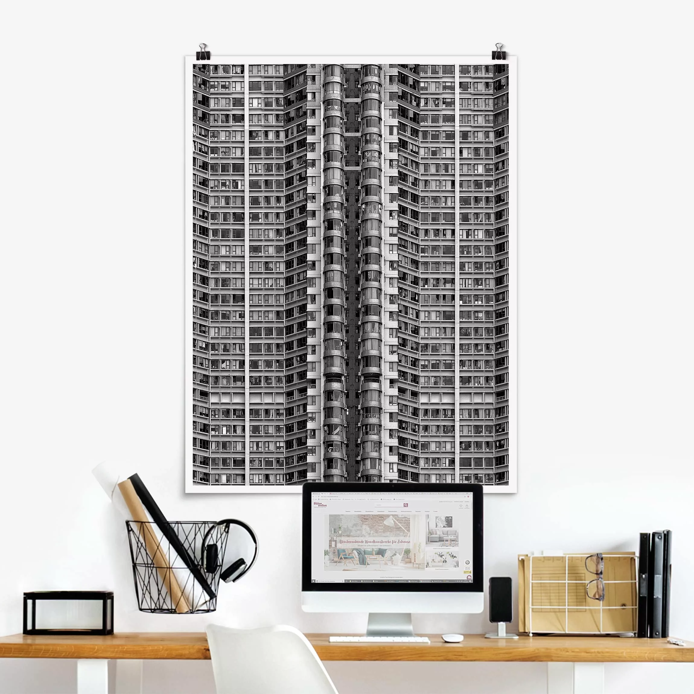 Poster Architektur & Skyline - Hochformat Skyscraper günstig online kaufen