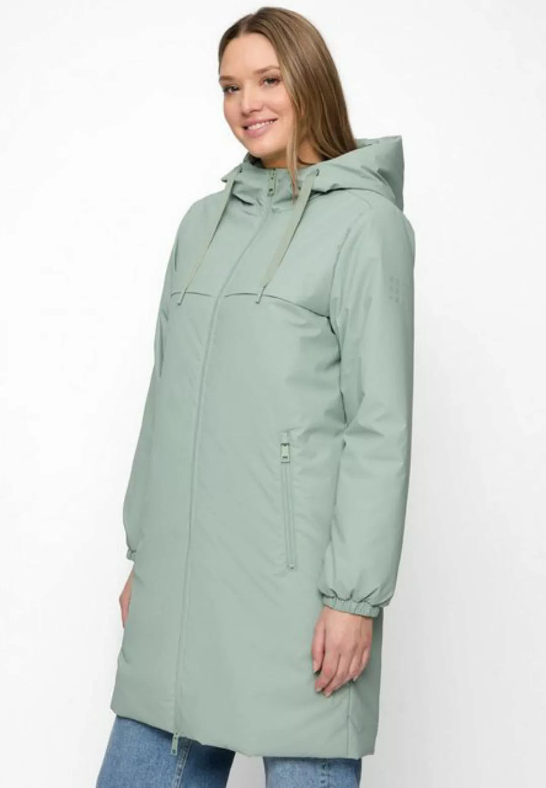 COVERED Funktionsjacke Pearl L60378CO Modern Fit, Kapuze, Unifi REPREVE® Wa günstig online kaufen