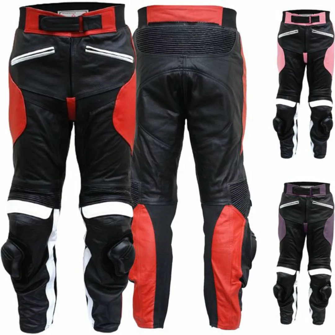 German Wear Motorradhose GW421T Motorradhose Rindsleder hose günstig online kaufen