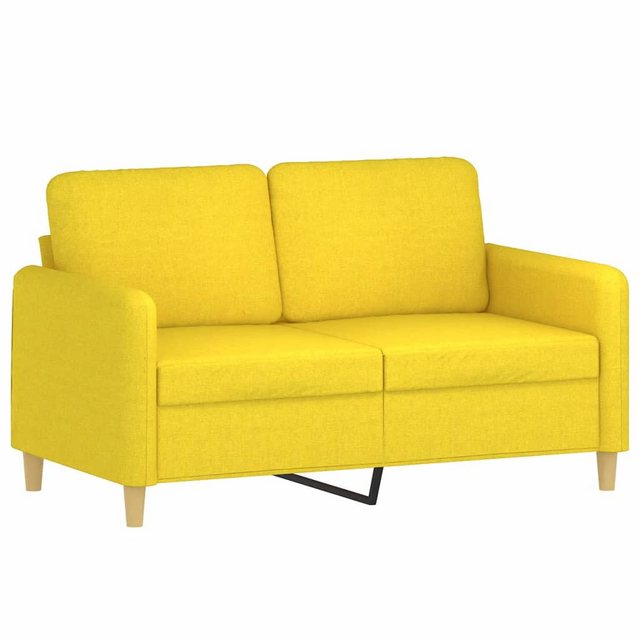 vidaXL Sofa, 2-Sitzer-Sofa Dunkelgrau 120 cm Stoff günstig online kaufen