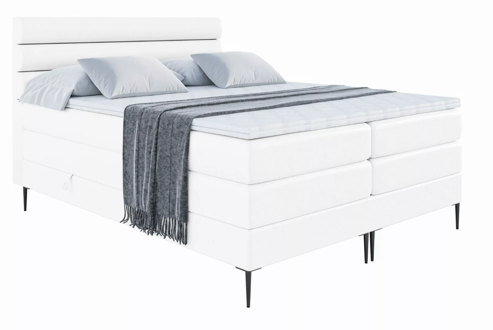 ALTDECOR Boxspringbett CELESTIA-F KING (Multipocket-Matratze H4, günstig online kaufen