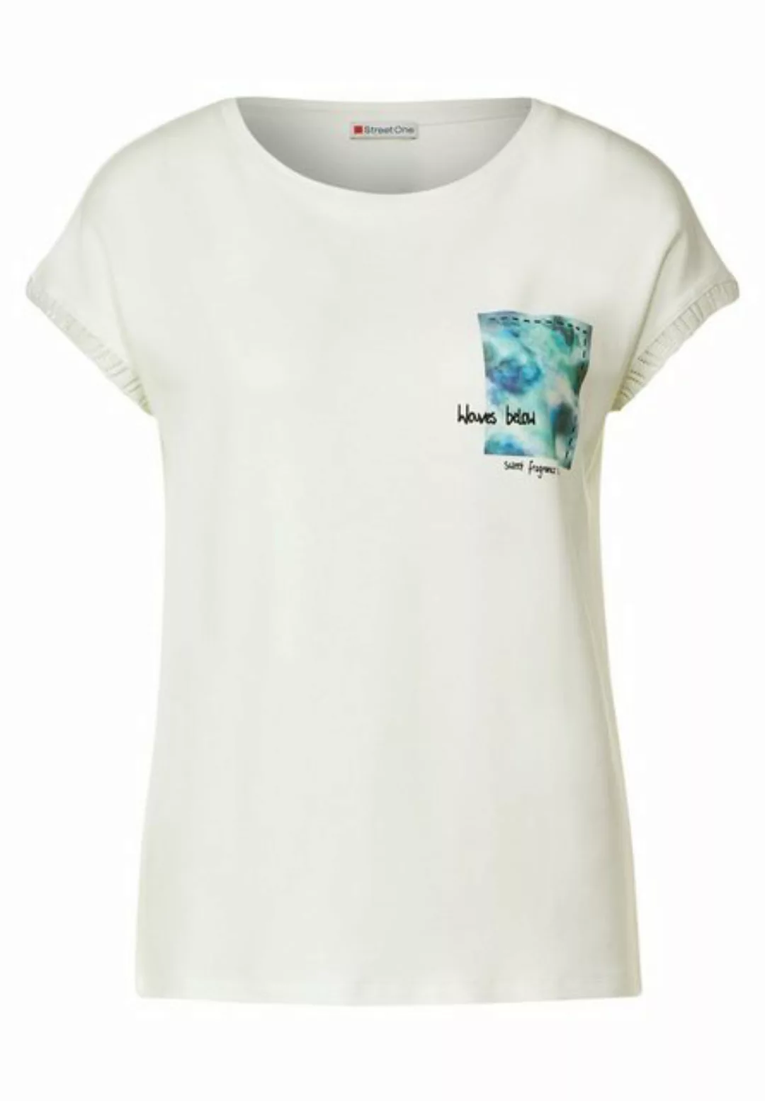 STREET ONE Kurzarmshirt shirt w.pocket print günstig online kaufen