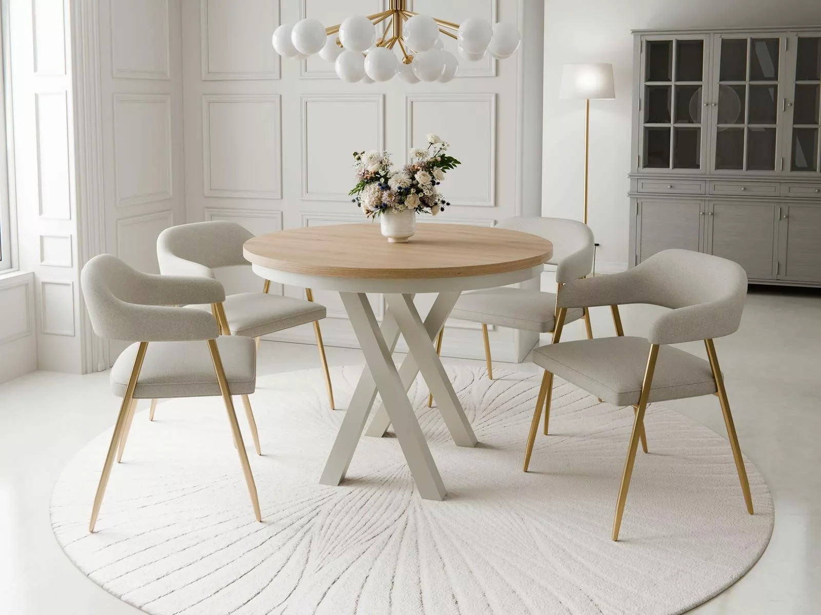Compleo Esstisch Esszimmer, Modern, Japandi, Industrial günstig online kaufen