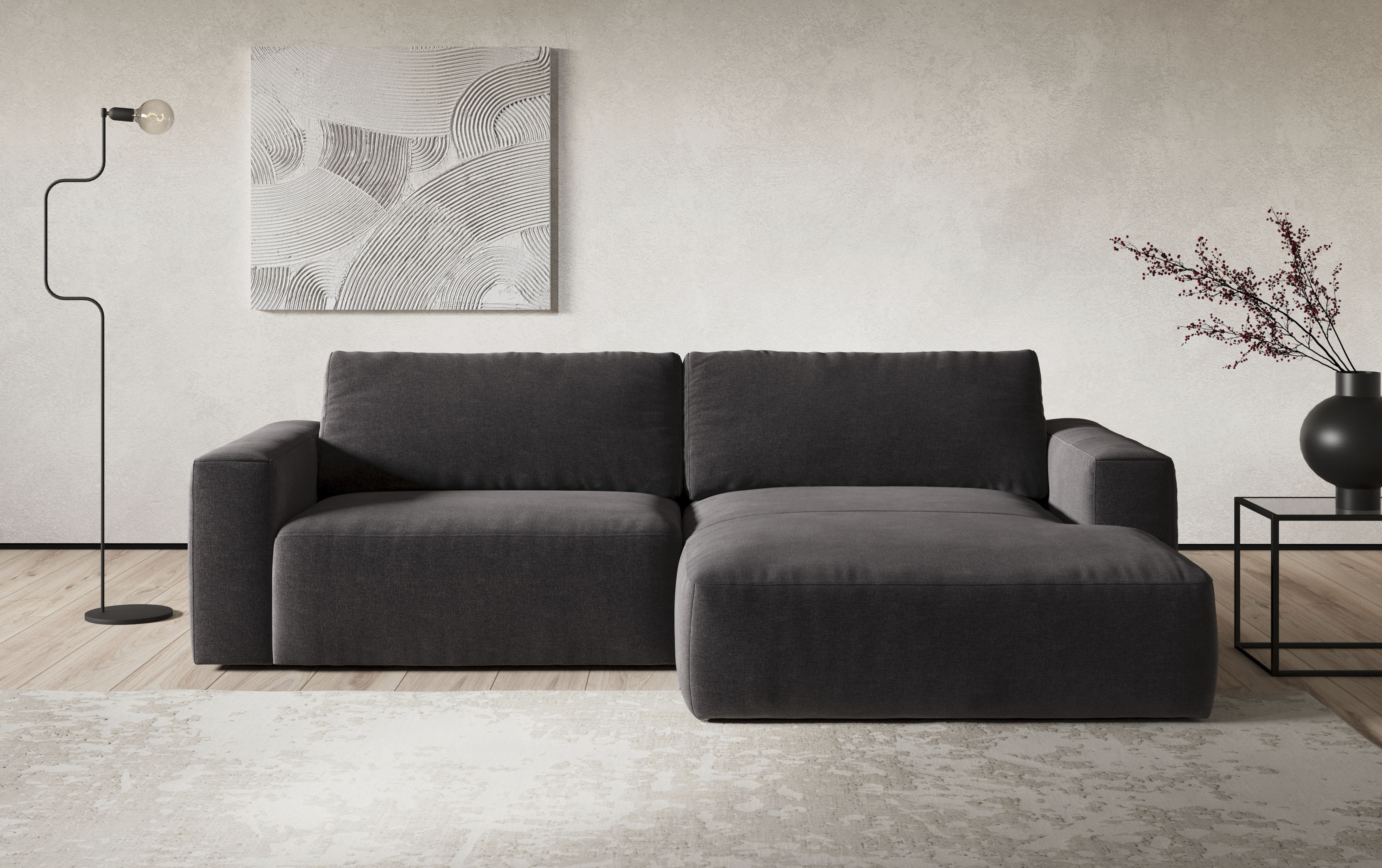 COTTA Ecksofa "Lasso L-Form, XL-Sofa" günstig online kaufen