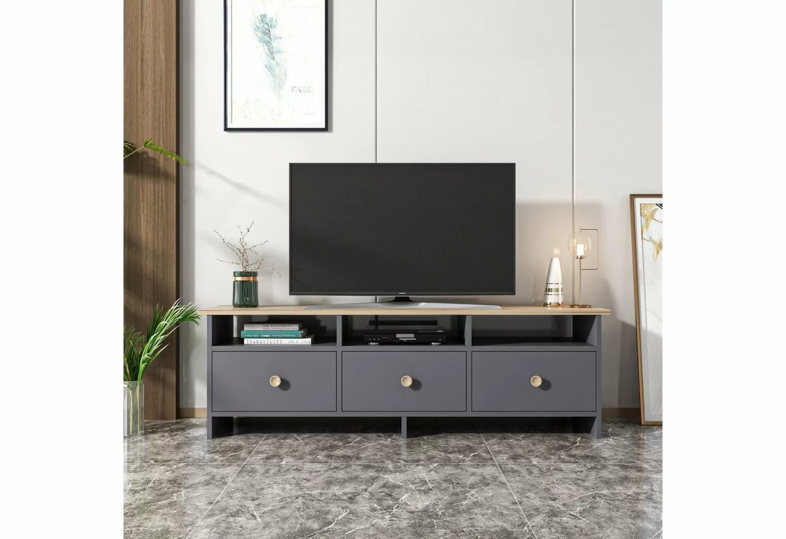 Skye Decor TV-Schrank Schränke, 47x150x36 cm, 100% Melaminbeschichtete Part günstig online kaufen