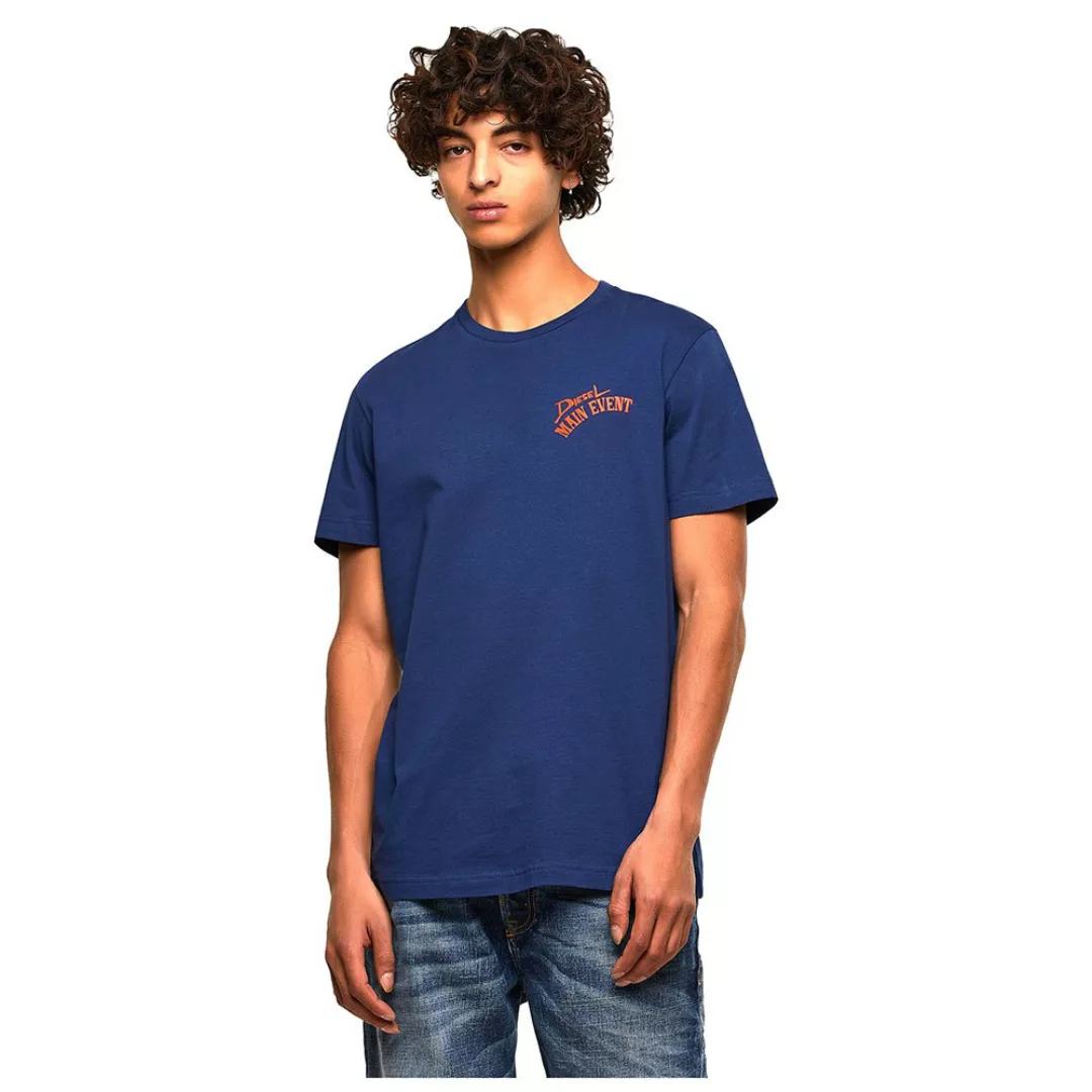 Diesel Diegos K15 Kurzärmeliges T-shirt XL Blue günstig online kaufen