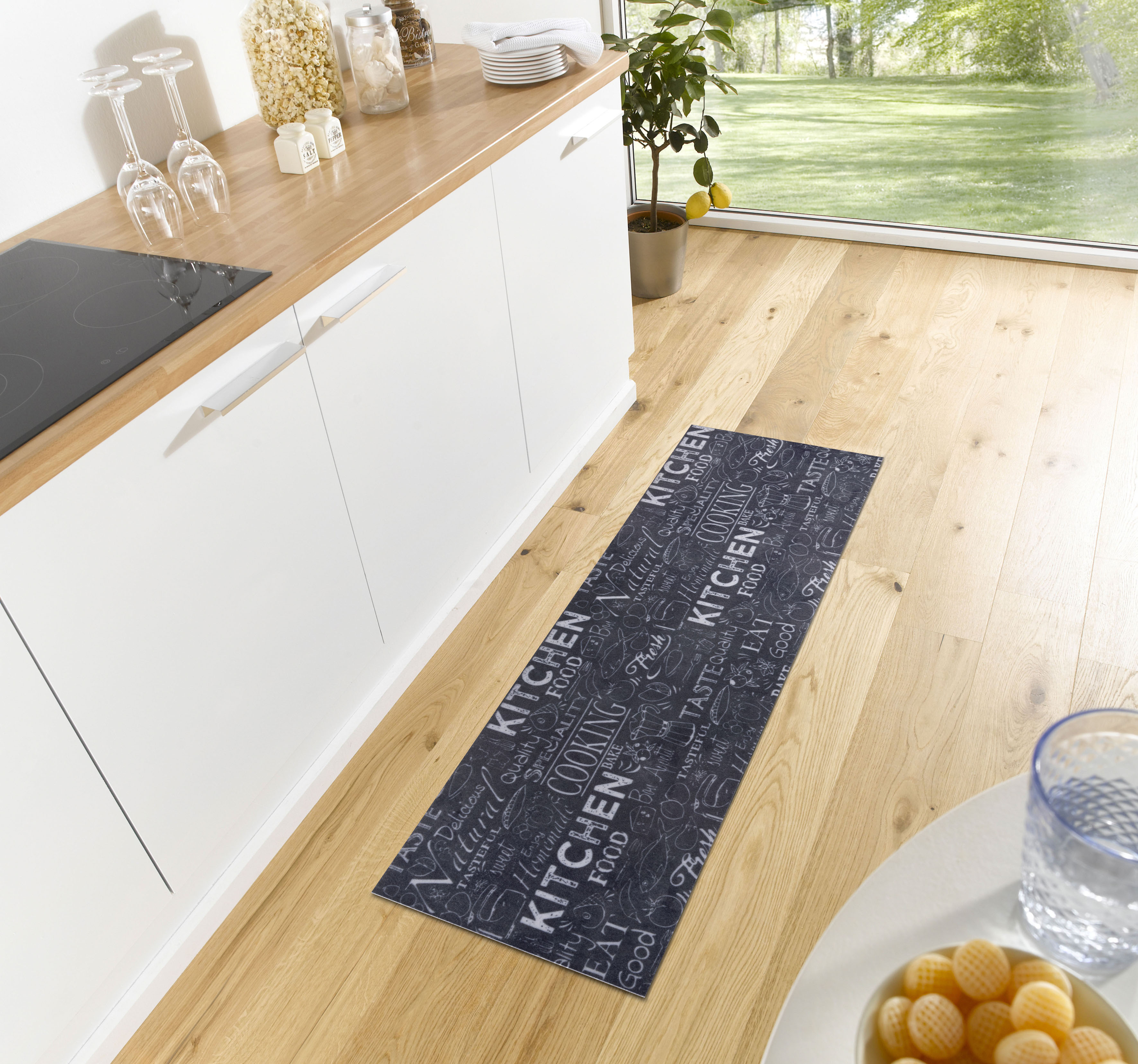 HANSE Home Küchenläufer »Wild Kitchen Board«, rechteckig, 3 mm Höhe, Läufer günstig online kaufen