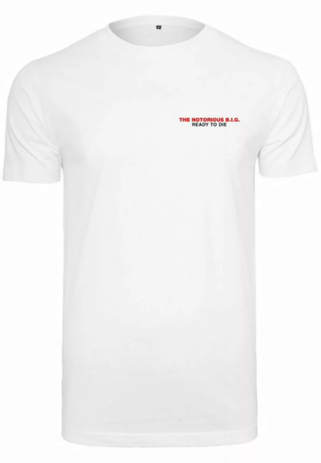 MisterTee T-Shirt MisterTee Herren Biggie Ready To Die Tracklist Tee (1-tlg günstig online kaufen
