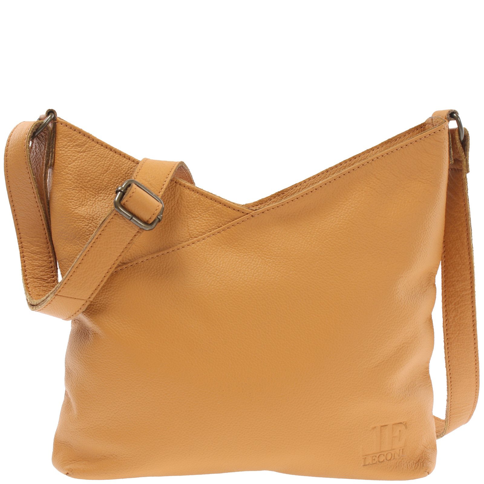 LECONI Umhängetasche Handtasche Ledertasche Damen Schultertasche günstig online kaufen