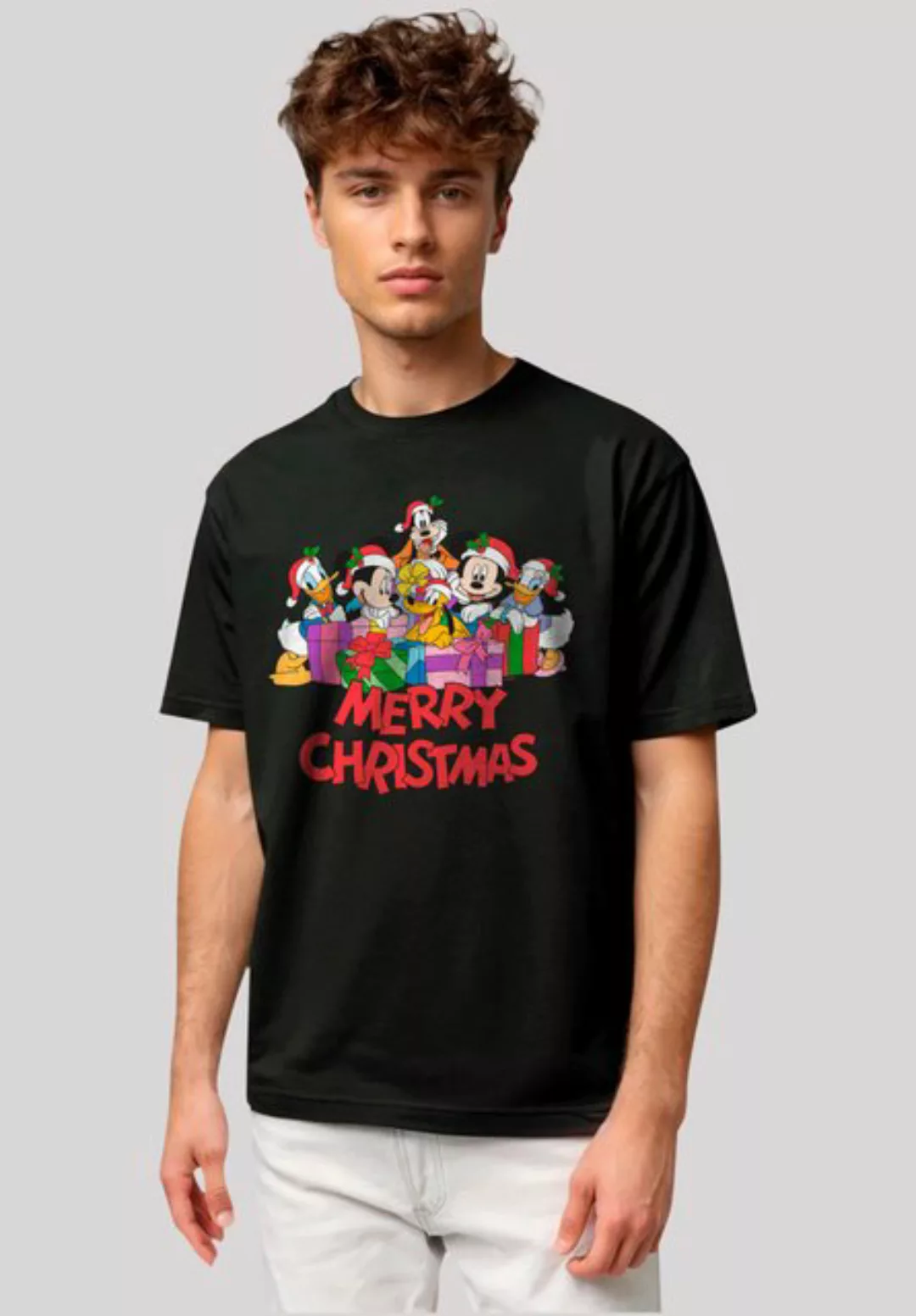 F4NT4STIC T-Shirt Disney Micky Maus And Friends Christmas Premium Qualität günstig online kaufen