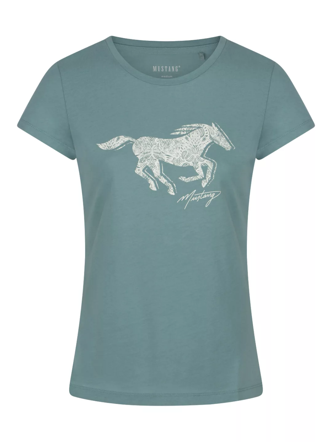 Mustang Damen T-Shirt 4er Pack Slim Fit S M L XL XXL günstig online kaufen