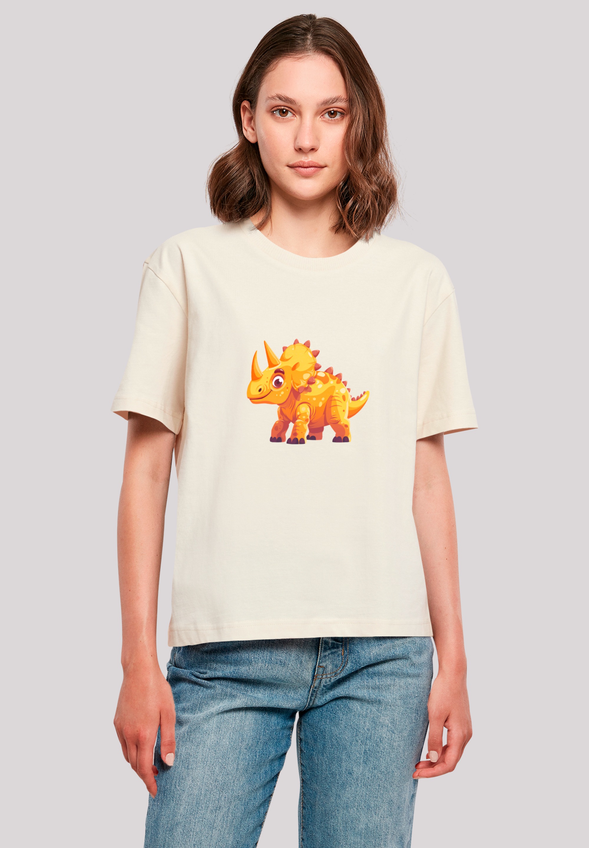 F4NT4STIC T-Shirt "Süßer Triceratops Dinosaurier", Premium Qualität günstig online kaufen