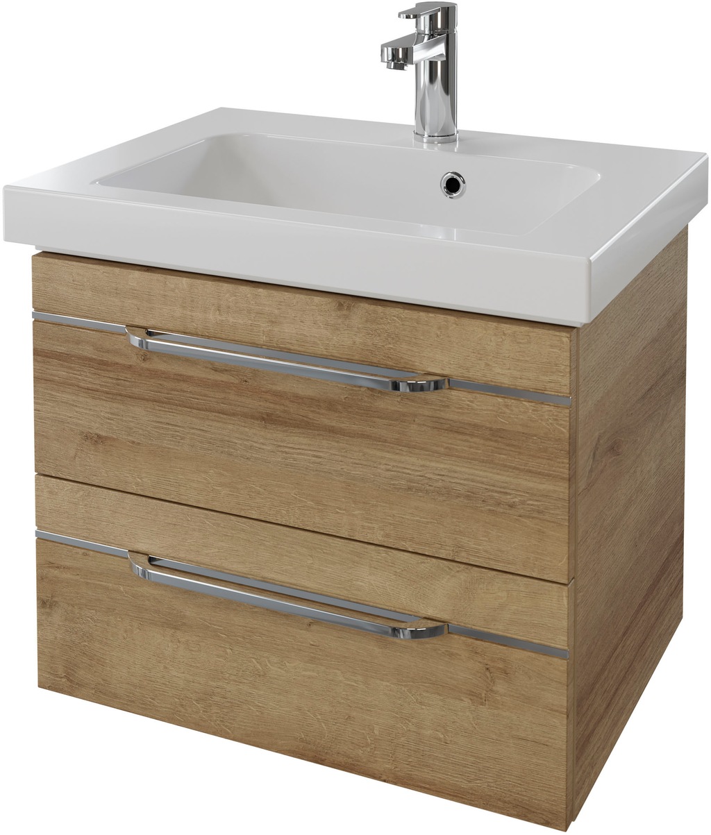Saphir Waschtisch "Serie Balto Mineralmarmor-Waschtisch mit Unterschrank, 6 günstig online kaufen