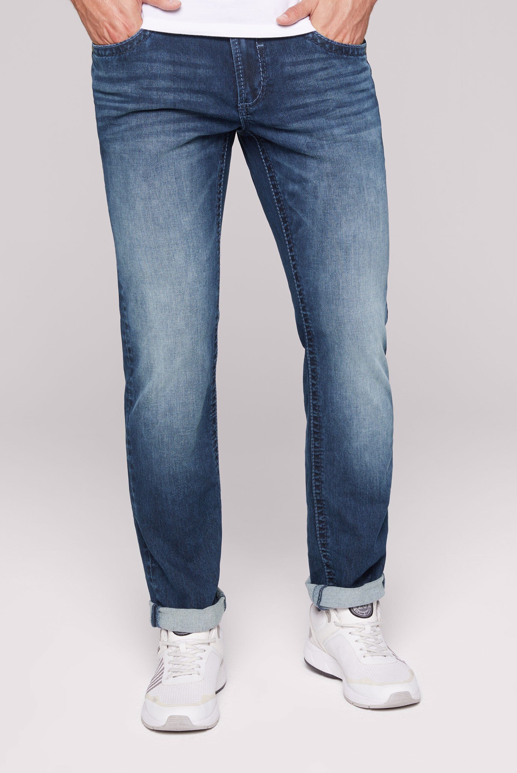 CAMP DAVID Regular-fit-Jeans, mit Bleaching-Effekten günstig online kaufen