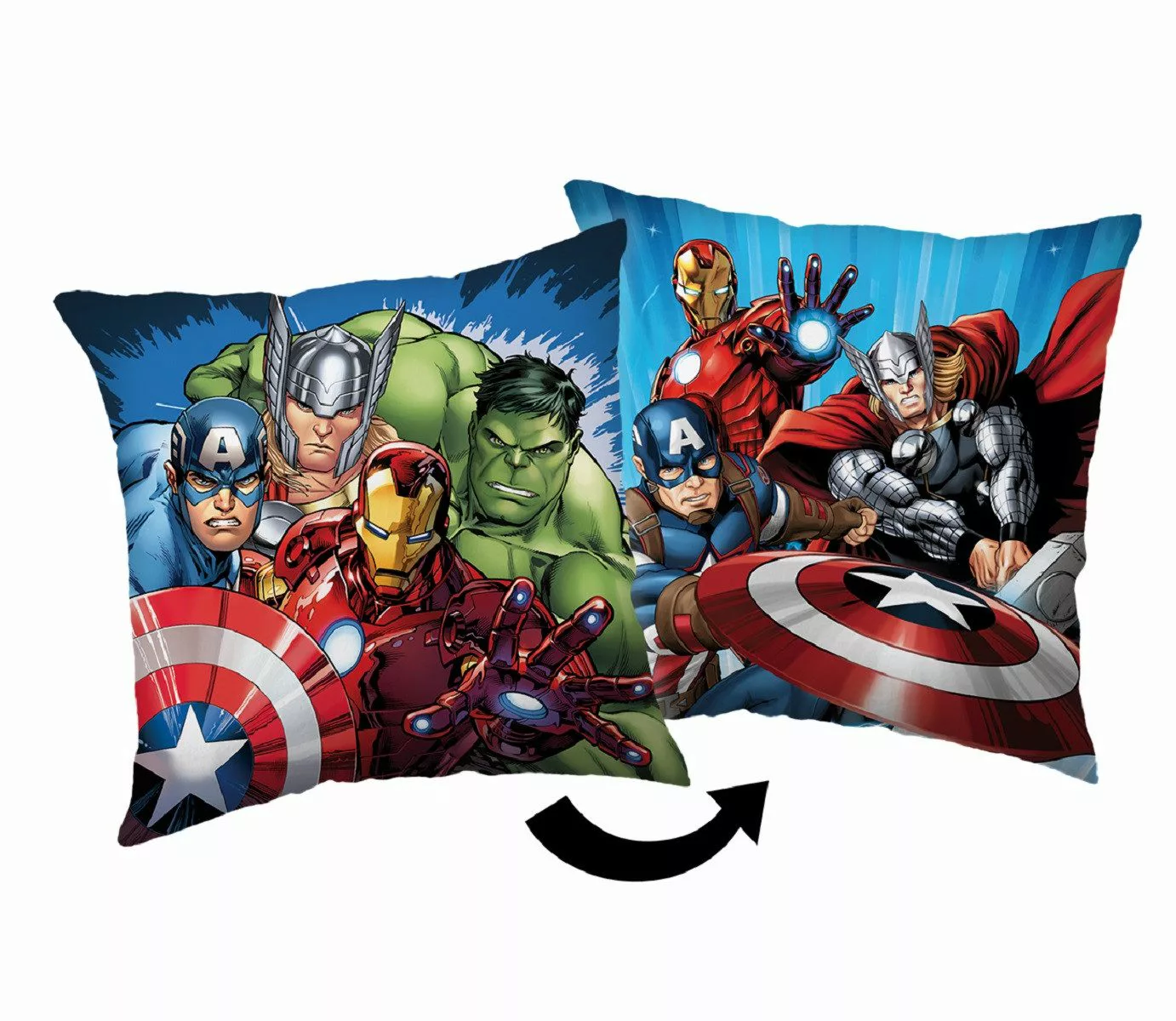 The AVENGERS Dekokissen Kopfkissen (1 Stück) günstig online kaufen