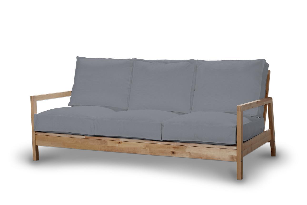 Bezug für Lillberg 3-Sitzer Sofa, grau, Sofahusse, Lillberg 3-Sitzer, Cotto günstig online kaufen