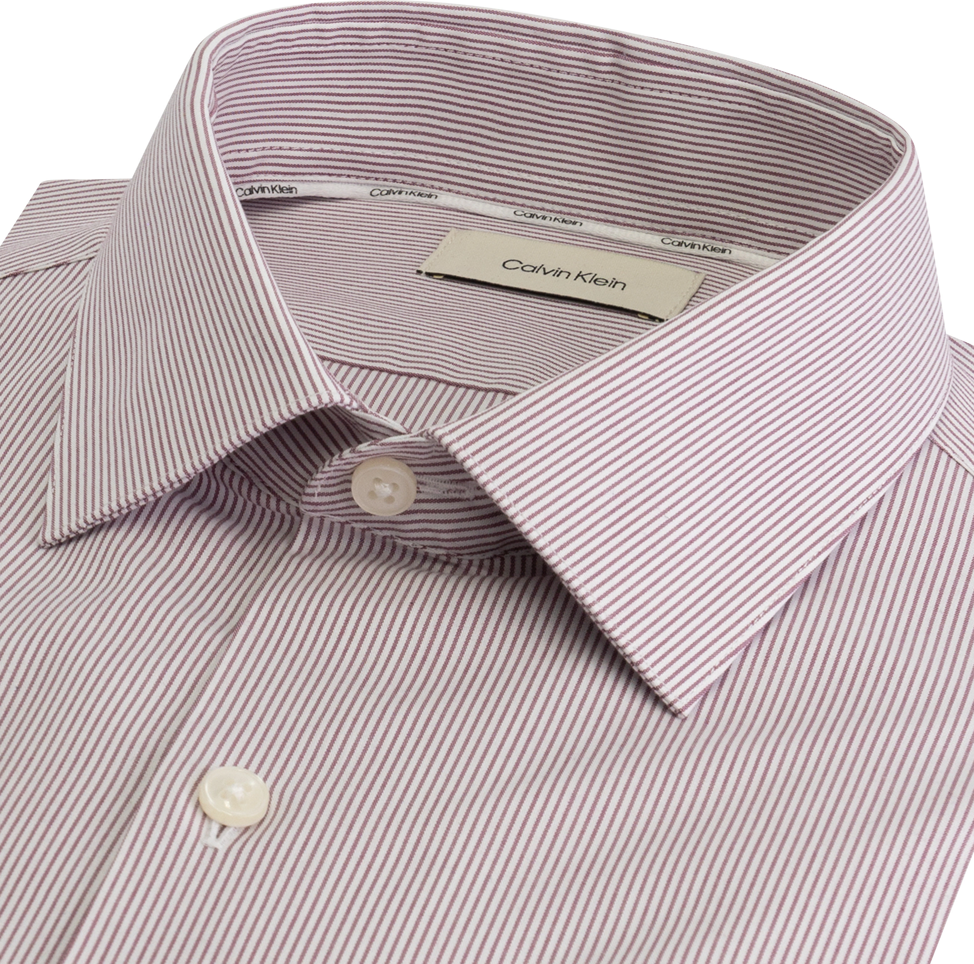 Calvin Klein Businesshemd "SLM ENT CLS STR STP", slim fit, normaler Hemdkra günstig online kaufen
