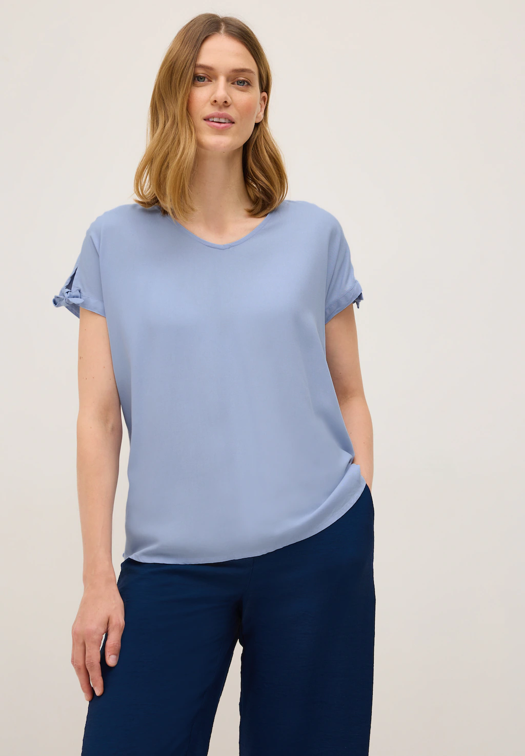 Cecil Kurzarmbluse, aus softer Viskose günstig online kaufen