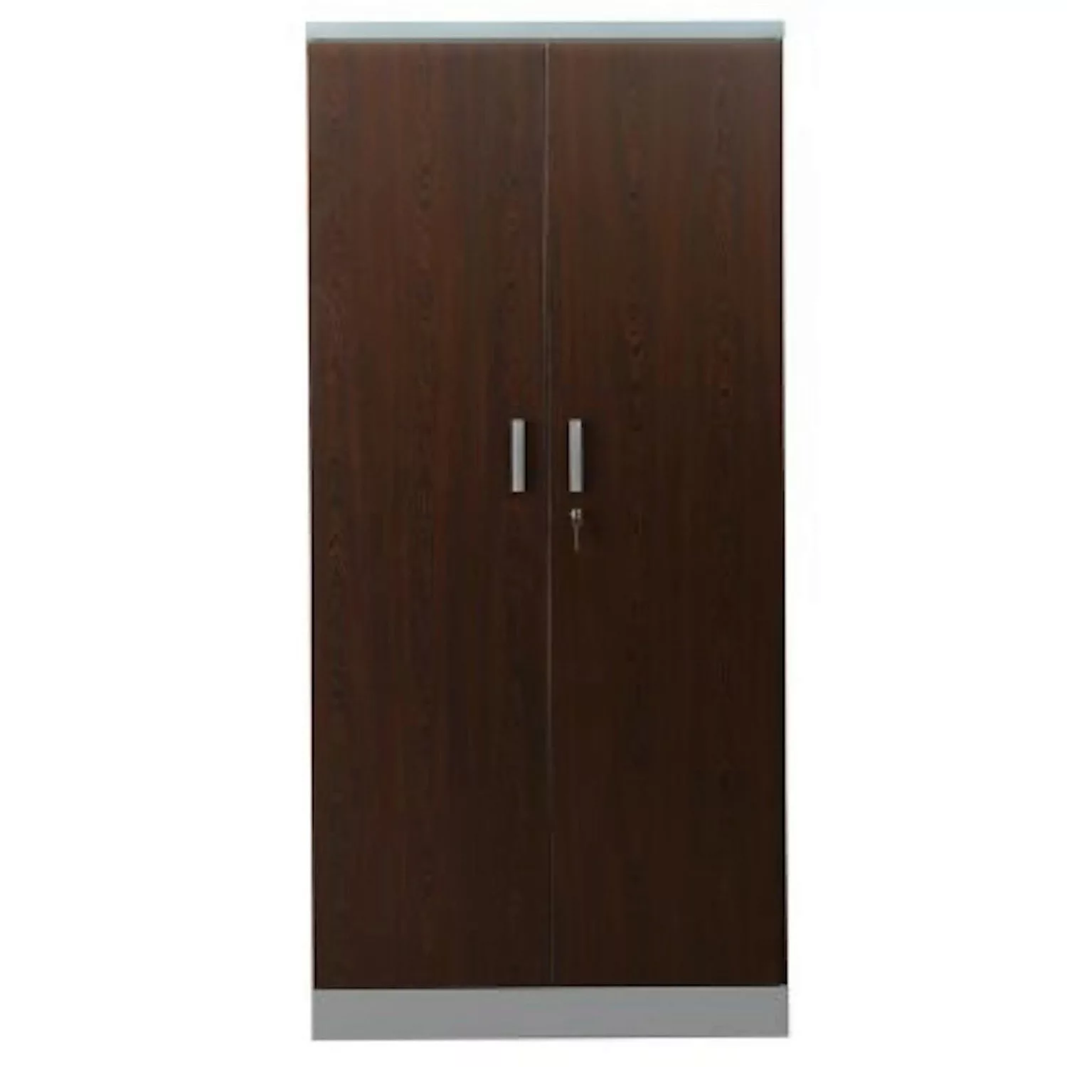 PROREGAL Aktenschrank Beetle 4 Fachböden HxBxT 195 x 92 x 42 cm Silber & We günstig online kaufen