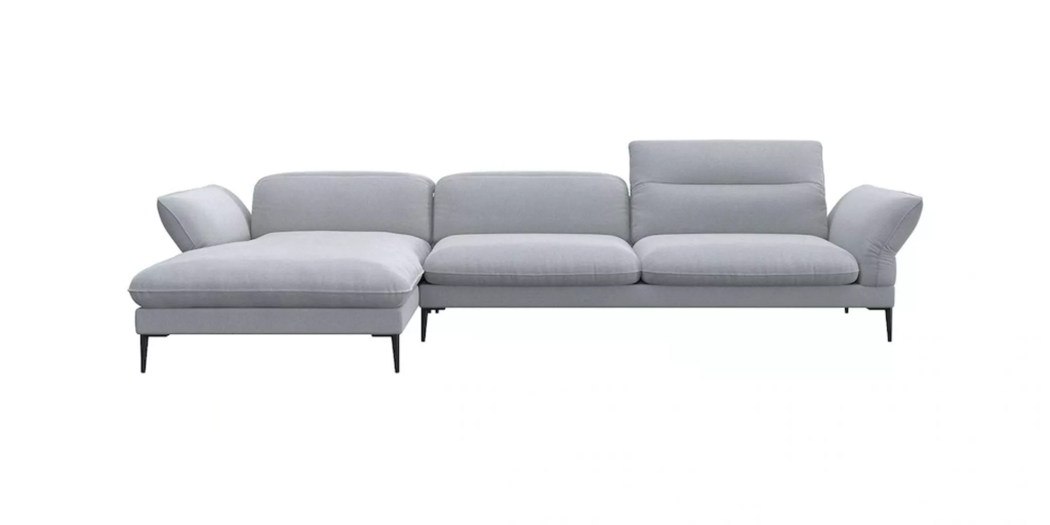 FLEXLUX Ecksofa »Salino, Funktionssofa mit Recamiere, Relaxsofa, Ecksofa«, günstig online kaufen