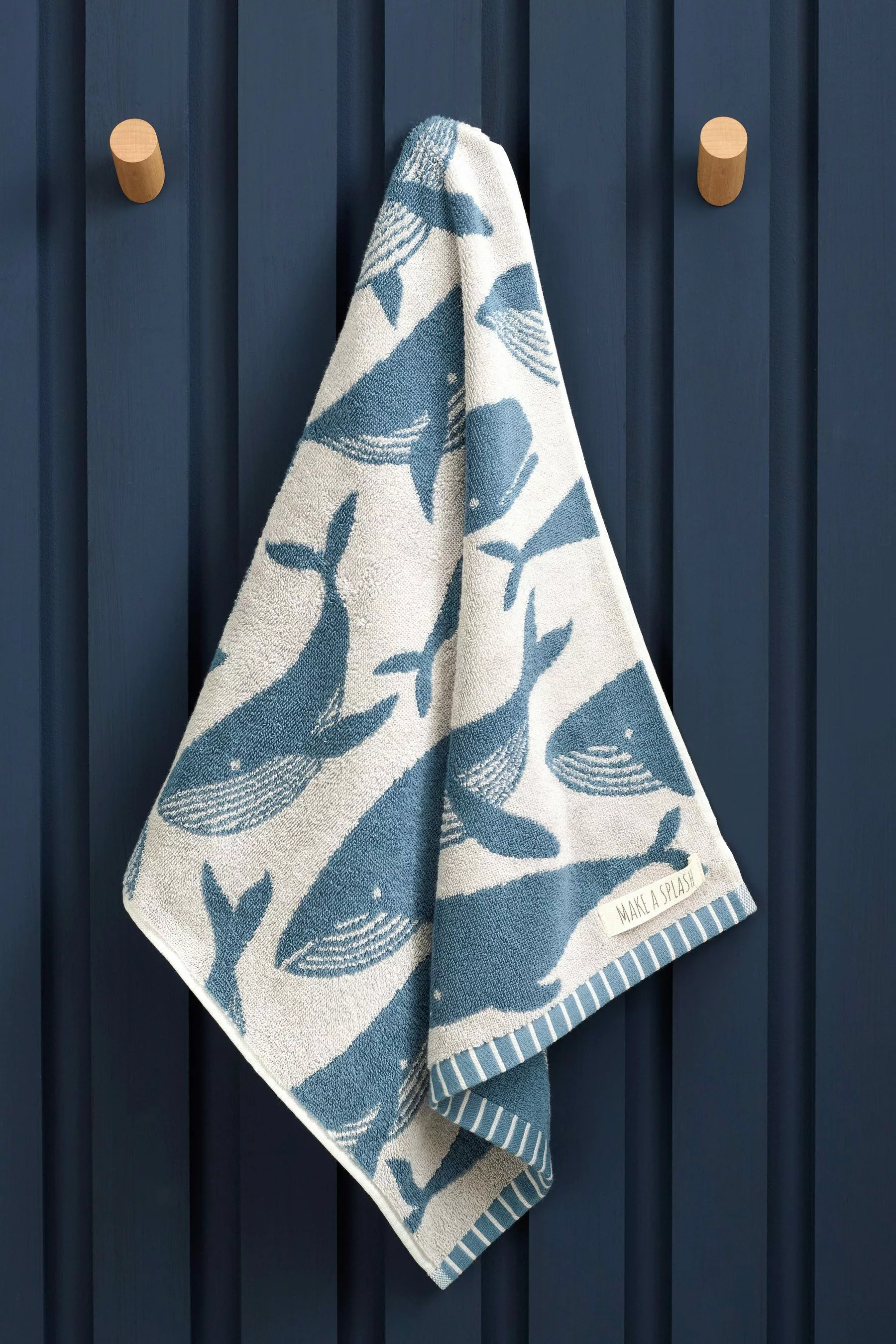 Next Handtuch Baumwoll-Handtuch, Wal, (1-St) günstig online kaufen