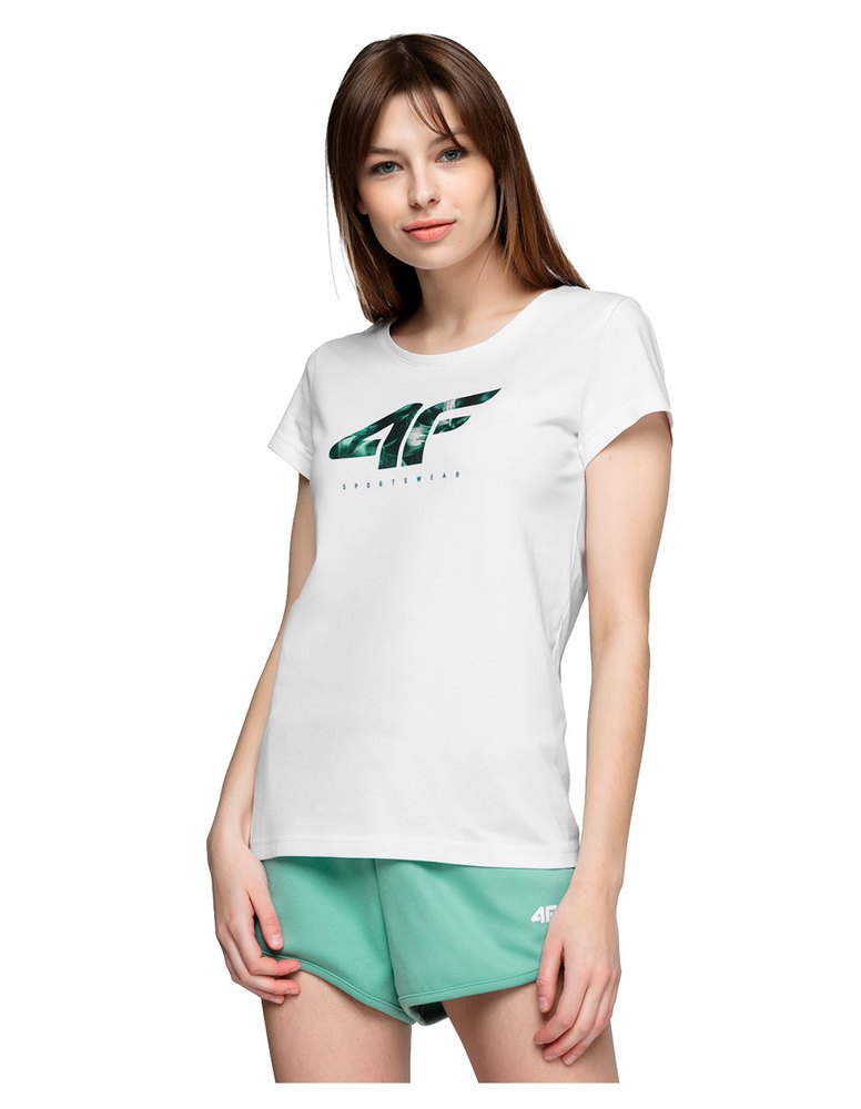 4F Kurzarmshirt 4F - TSD030 Damen Logo T-Shirt, Baumwoll Shirt günstig online kaufen