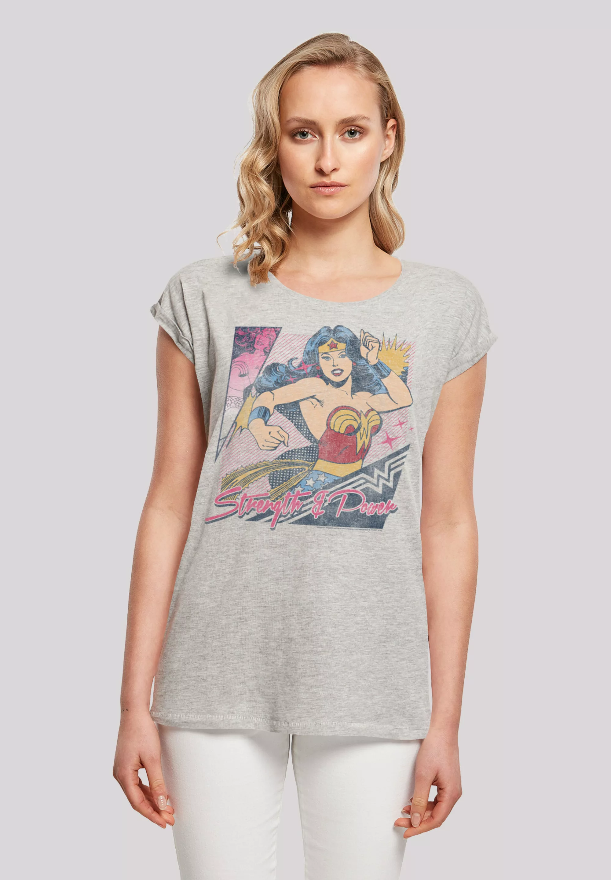 F4NT4STIC T-Shirt "DC Comics Wonder Woman Strength & Power", Print günstig online kaufen