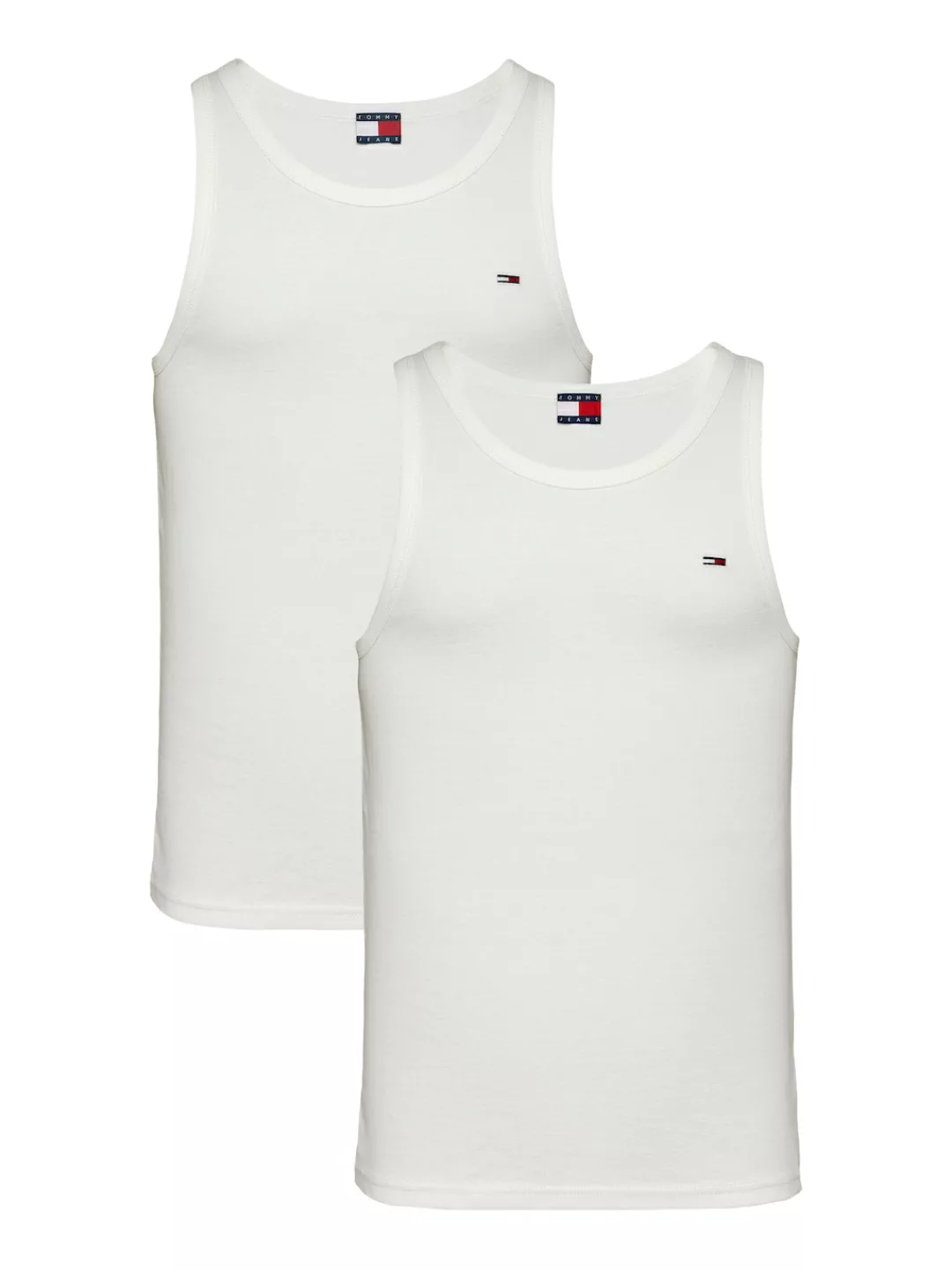 Tommy Jeans Tanktop "TJM XSLIM 2PCK RIB TANK EXT", (Packung, 2 tlg., 2er), günstig online kaufen